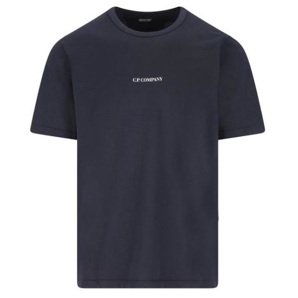 CP Company Logo T-shirt Navy