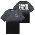 Croyez Sprayed Atelier T-shirt Zwart