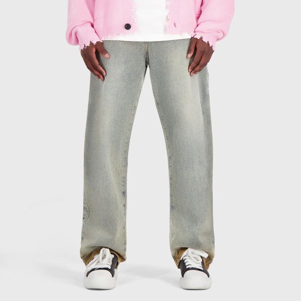 Don't Waste Culture Fiorael Jeans Licht Blauw