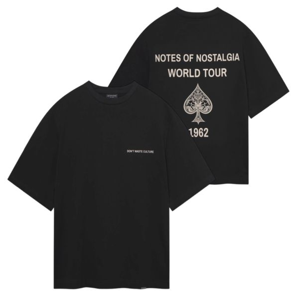 Don't Waste Culture Javari T-shirt Zwart