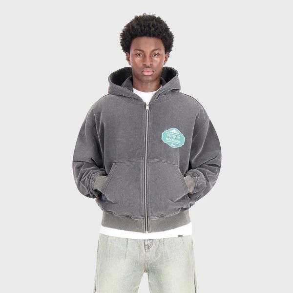 Don't Waste Culture Ulric Vest Washed Zwart