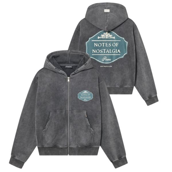 Don't Waste Culture Ulric Vest Washed Zwart