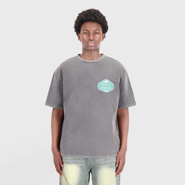 Don't Waste Culture Xandor T-shirt Washed Zwart