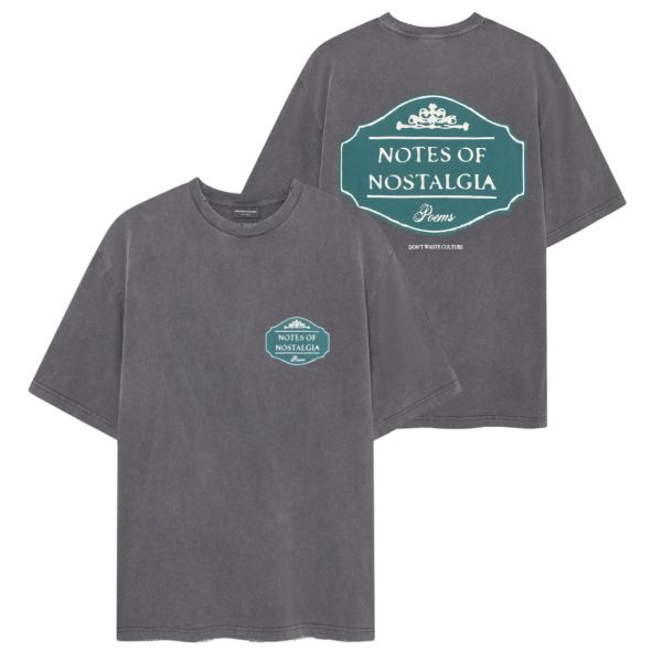 Don't Waste Culture Xandor T-shirt Washed Zwart