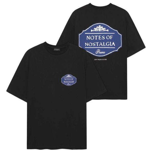 Don't Waste Culture Xandor T-shirt Zwart