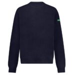 Flâneur Badge Knit Sweater Navy