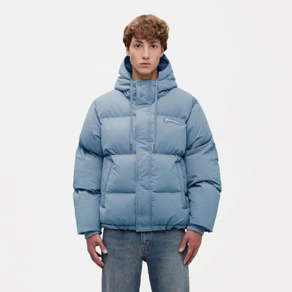 Flâneur Signature Puffer Licht Blauw