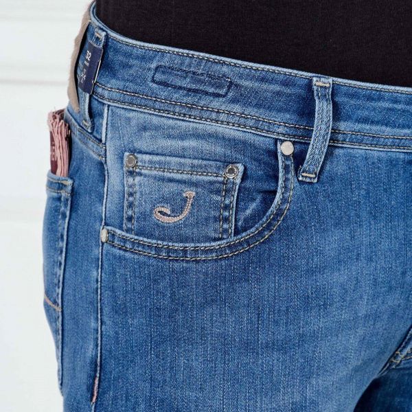 Jacob Cohën Nick Super Slim Jeans 300D Licht Blauw