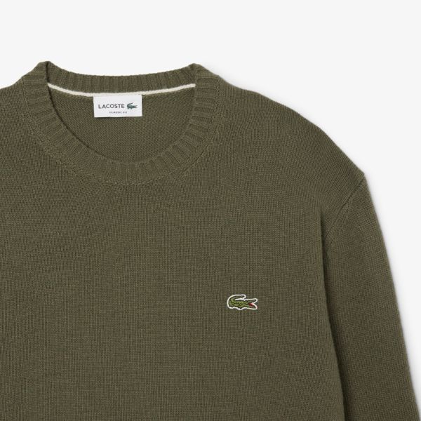 Lacoste Knitted Sweater Donker Groen | Mezaldy.com