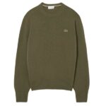 Lacoste Knitted Sweater Donker Groen