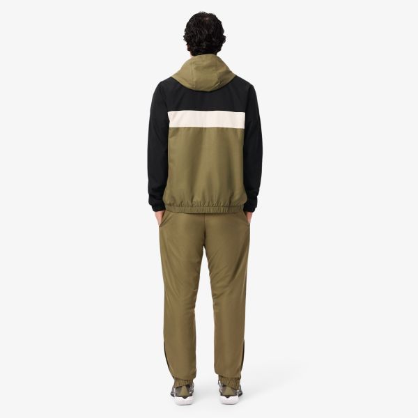 Lacoste Monogram Trainingspak Donker Groen