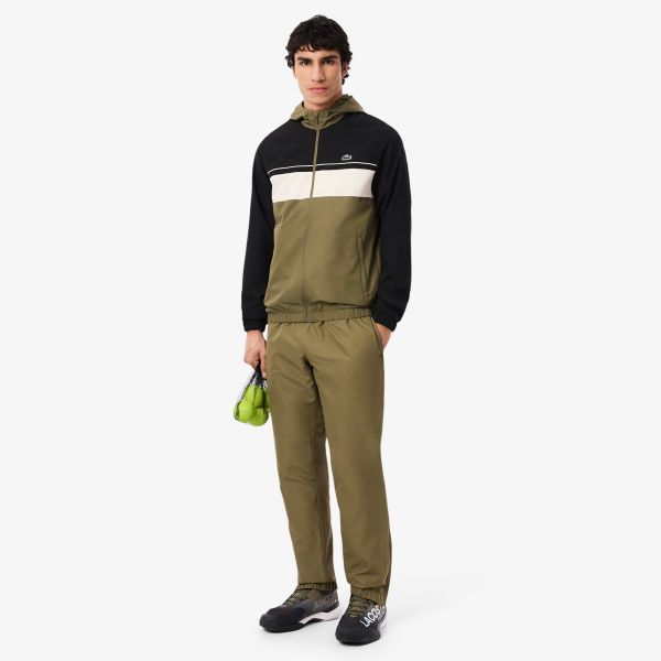 Lacoste Monogram Trainingspak Donker Groen
