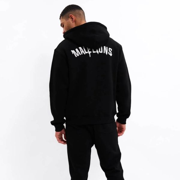 Malelions Graffiti Vest Zwart