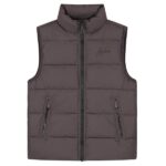Malelions Matt Crinkle Padded Bodywarmer Bruin