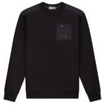 Malelions Nylon Pocket Sweater Zwart