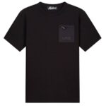 Malelions Nylon Pocket T-shirt Zwart