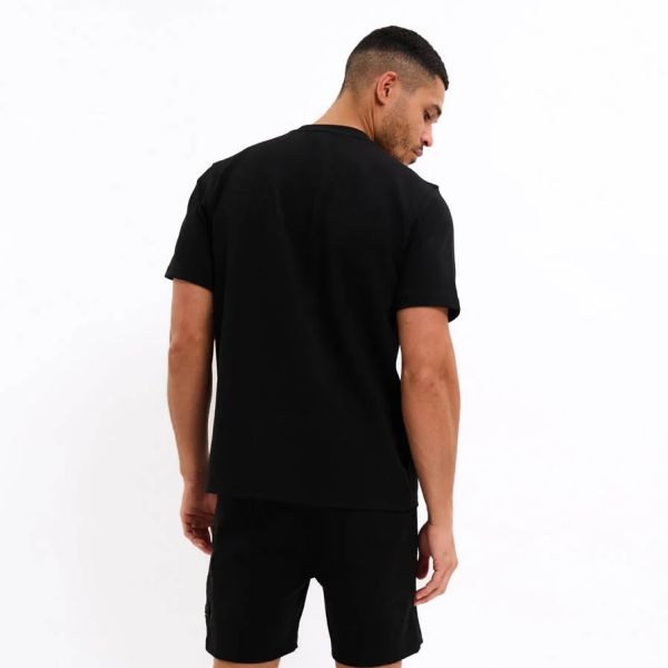 Malelions Nylon Pocket T-shirt Zwart