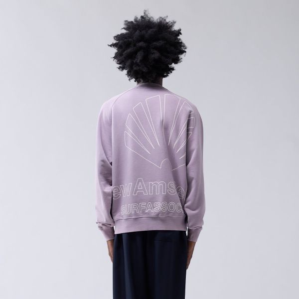 New Amsterdam Surf Association Big Logo Sweater Paars