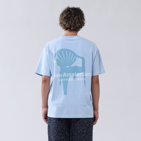 New Amsterdam Surf Association Chair T-shirt Blauw