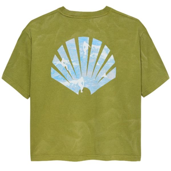 New Amsterdam Surf Association Line Up T-shirt Donker Groen
