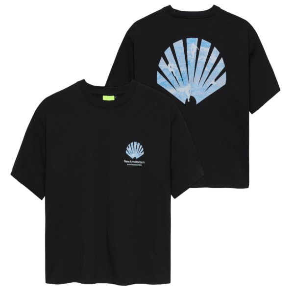 New Amsterdam Surf Association Line Up T-shirt Zwart