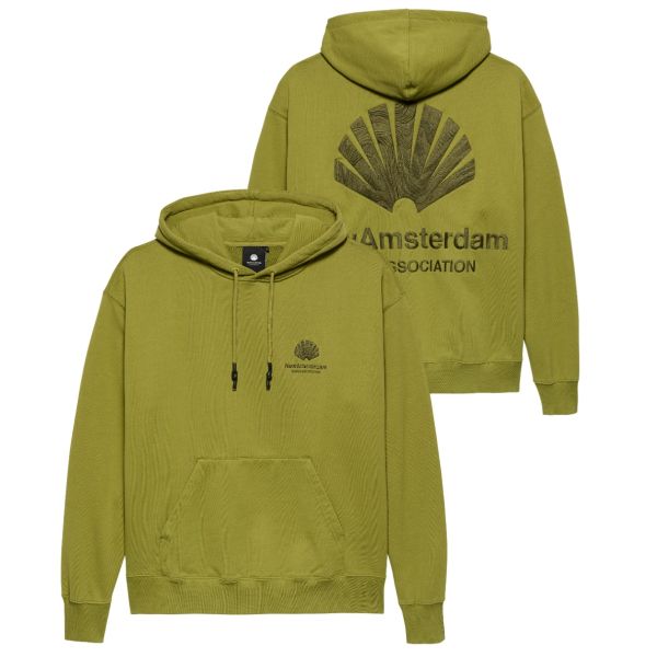 New Amsterdam Surf Association Logo Hoodie Donker Groen