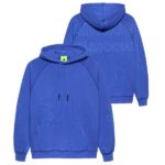 New Amsterdam Surf Association Logo Line Hoodie Blauw