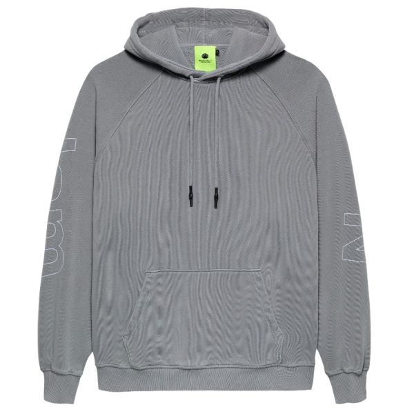 New Amsterdam Surf Association Logo Line Hoodie Grijs