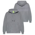New Amsterdam Surf Association Logo Line Hoodie Grijs