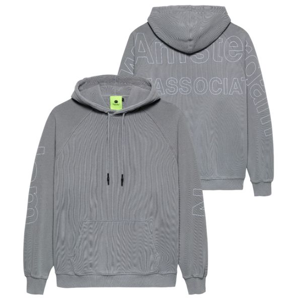 New Amsterdam Surf Association Logo Line Hoodie Grijs