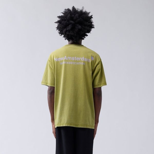 New Amsterdam Surf Association Logo T-shirt Donker Groen