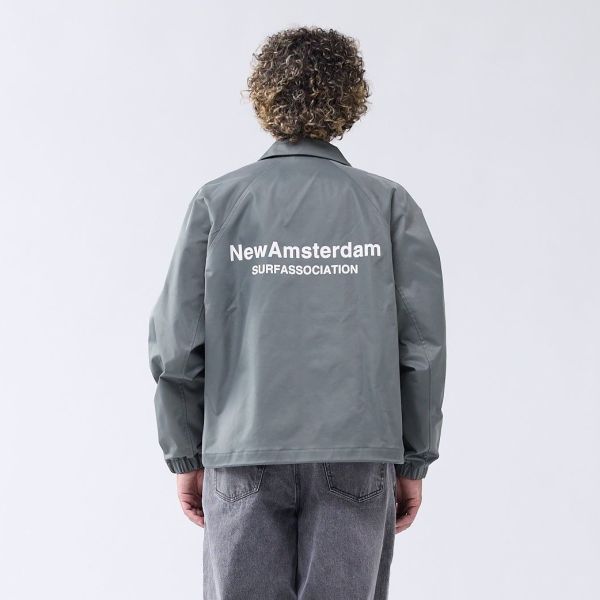 New Amsterdam Surf Association Nylon Coach Jack Donker Groen