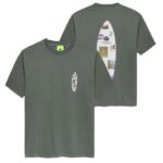 New Amsterdam Surf Association Surf Zine T-shirt Grijs