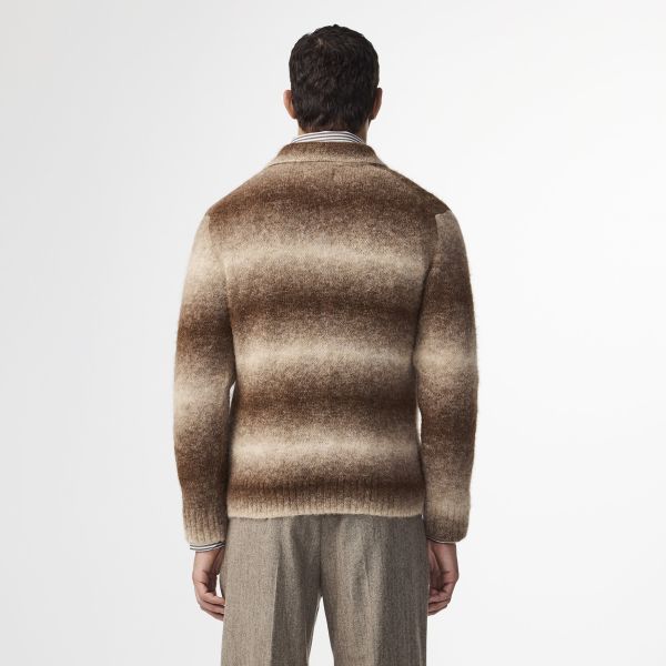 NN.07 Alfie Cardigan Bruin