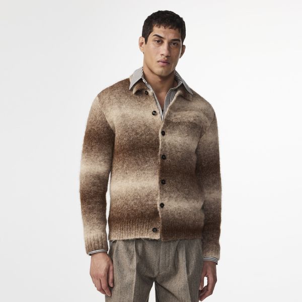 NN.07 Alfie Cardigan Bruin