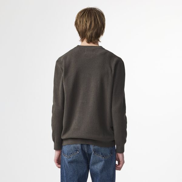 NN.07 Danny Knit Sweater Donker Groen