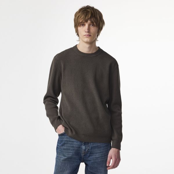 NN.07 Danny Knit Sweater Donker Groen