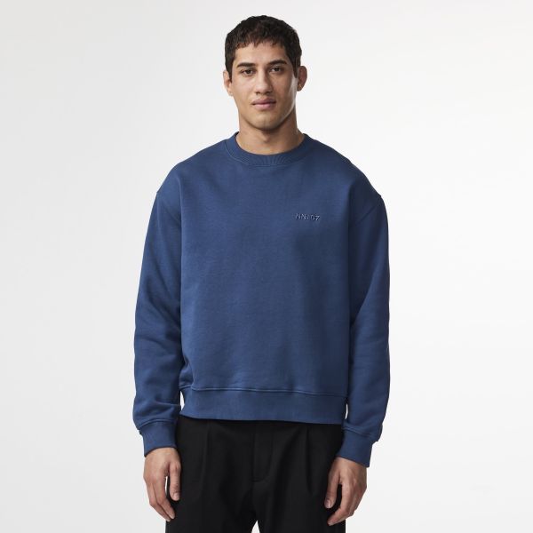 NN.07 David Sweater Blauw