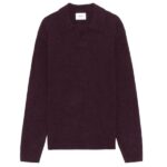 NN.07 Hope Longsleeve Polo Bordeaux