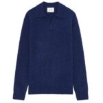 NN.07 Hope Longsleeve Polo Navy