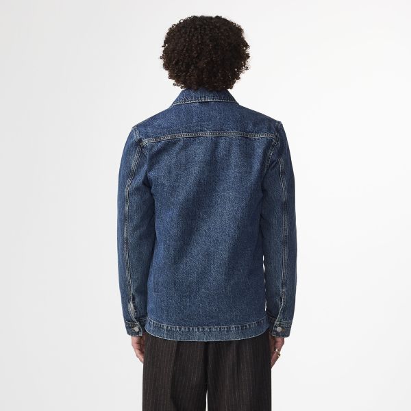 NN.07 Ollie Spijkerjas Blauw
