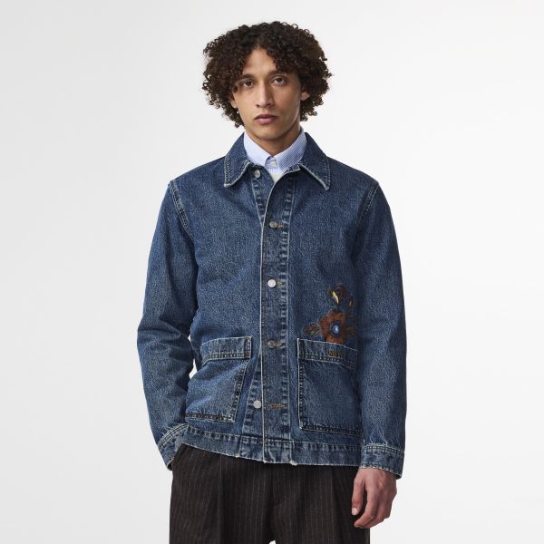 NN.07 Ollie Spijkerjas Blauw