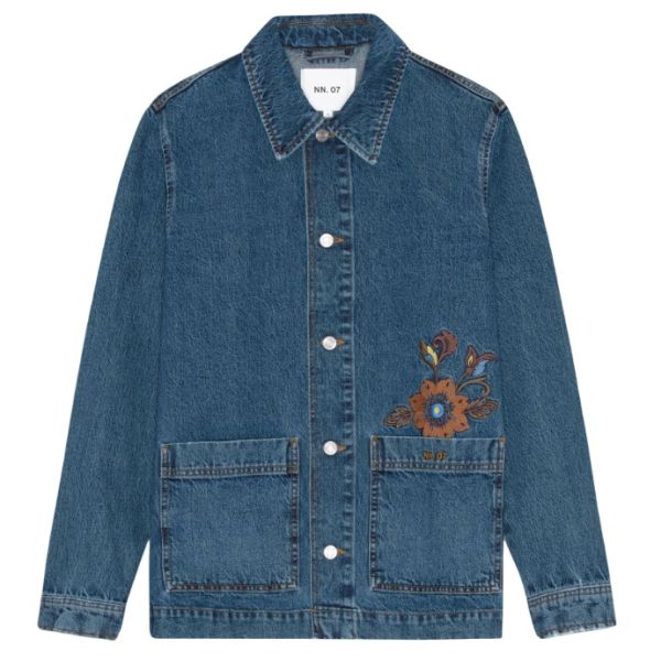 NN.07 Ollie Spijkerjas Blauw