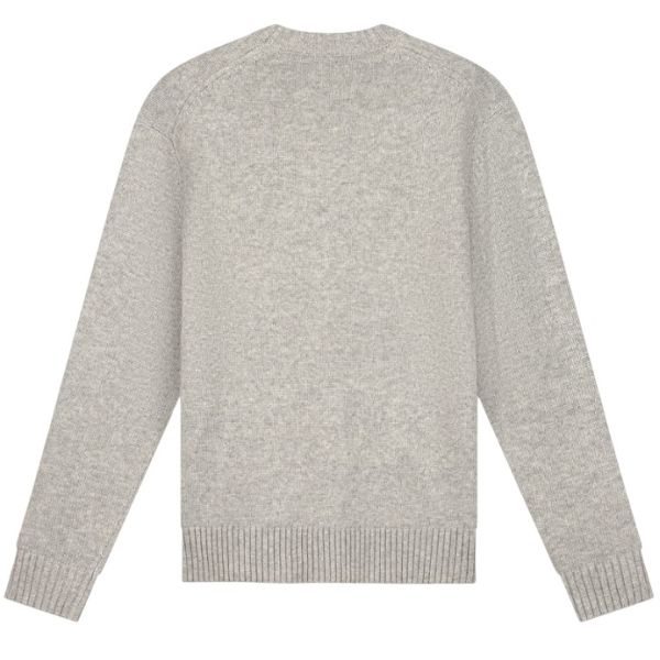 Olaf Drift Knitted Sweater Grijs