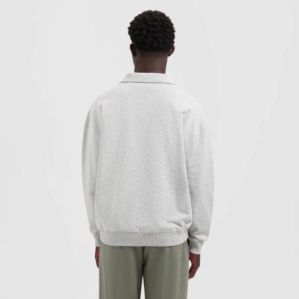 Olaf Signature Longsleeve Polo Grijs