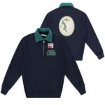 PAL Sporting Goods Batting & Fielding Half Zip Sweater Donker Blauw