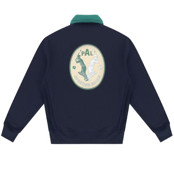PAL Sporting Goods Batting & Fielding Half Zip Sweater Donker Blauw