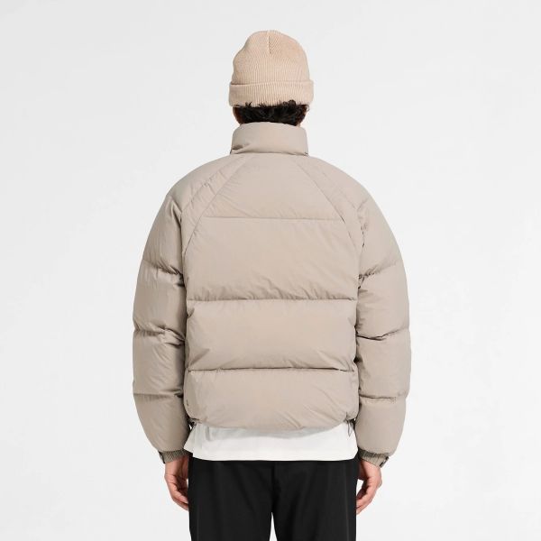 Represent Funnel Neck Puffer Beige