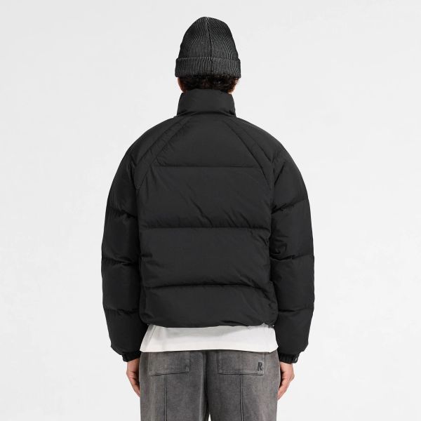 Represent Funnel Neck Puffer Zwart