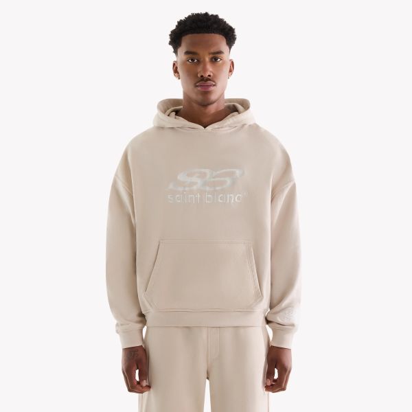 Saint Blanc Oblique Hoodie Beige